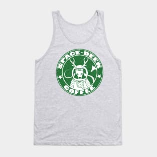 Space-Deer Coffee Tank Top